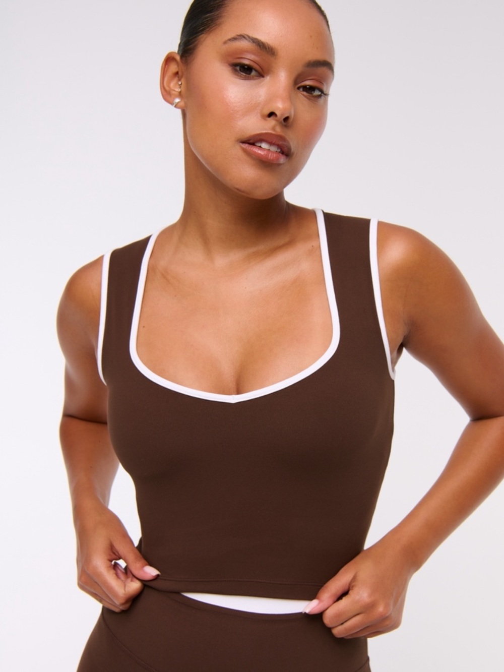 NWT - Abercrombie & Fitch - YPB studioFLEX Portrait Tank - Picture 2 of 9